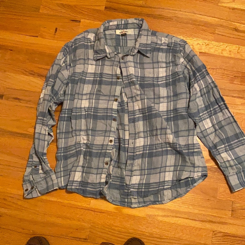 Alpine lakes flannel